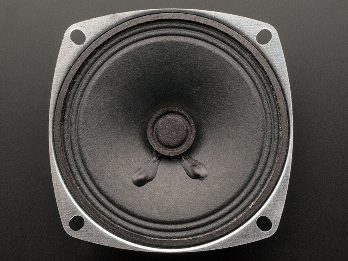 Adafruit Højttaler, diameter 76 mm, 4 Ohm, 3 Watt, til lydprojekt 1314