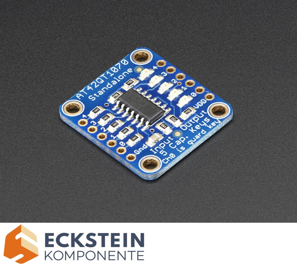 Adafruit Standalone 5-Pad Kapassitiv Berøringssensor Breakout AT42QT1070 1362