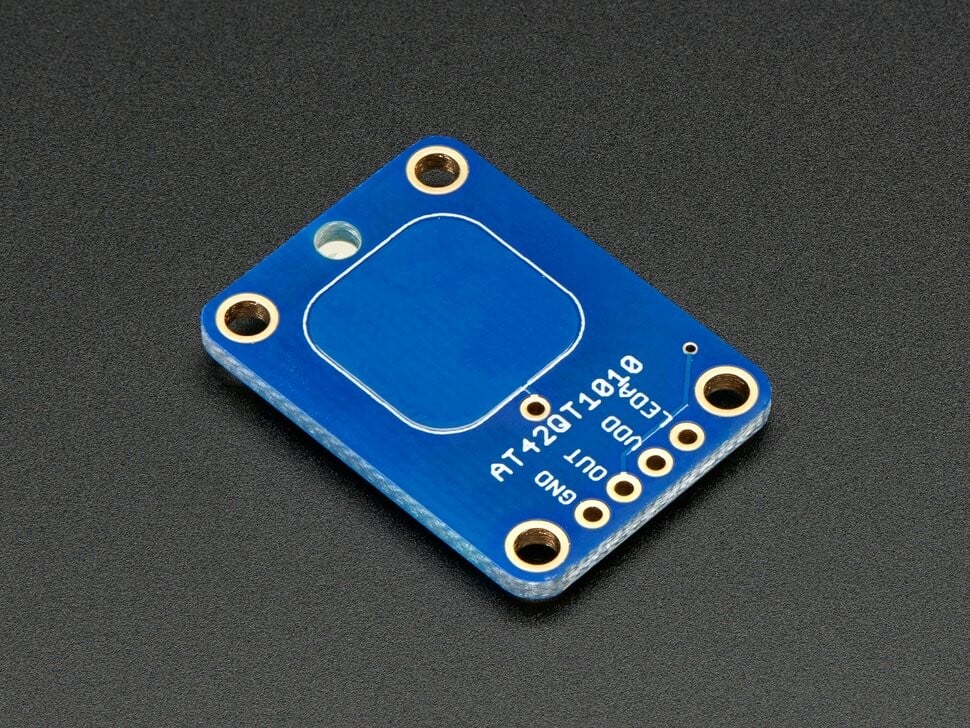 Adafruit Selvnøgle Momentary Kapacitiv Touch Sensor Breakout - AT42QT1010 1374