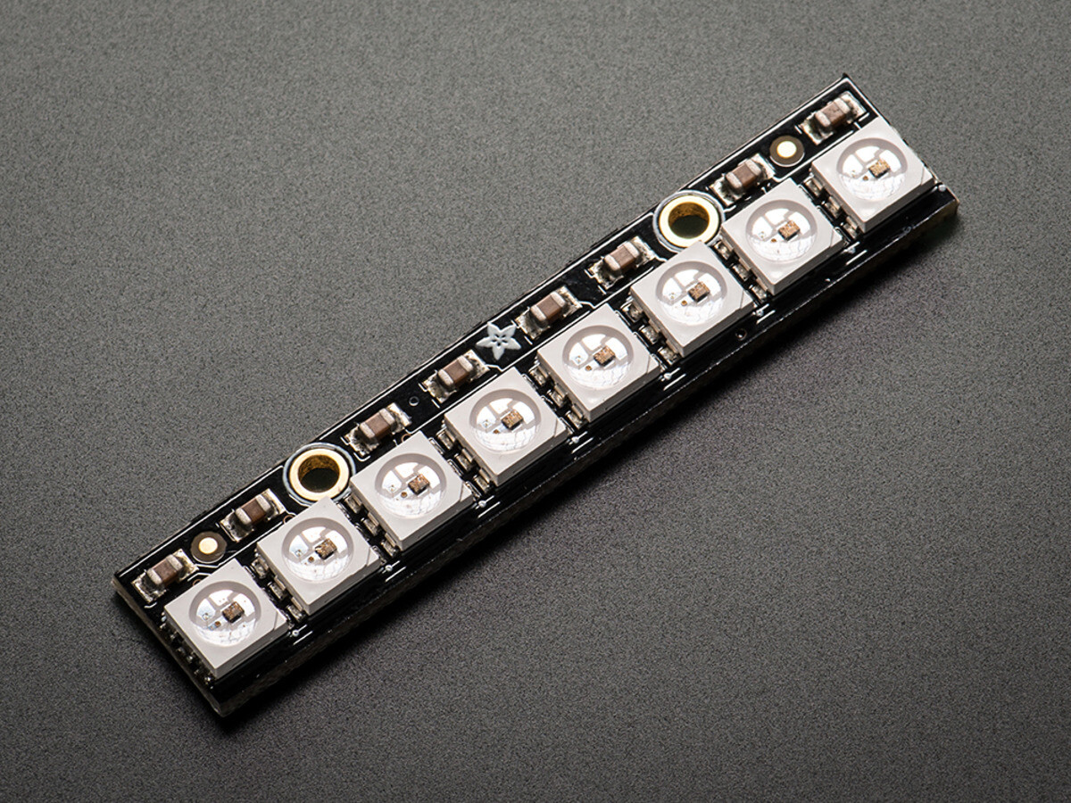 Adafruit NeoPixel Stick 8x 5050 RGB LED med integrerede drivere 1426