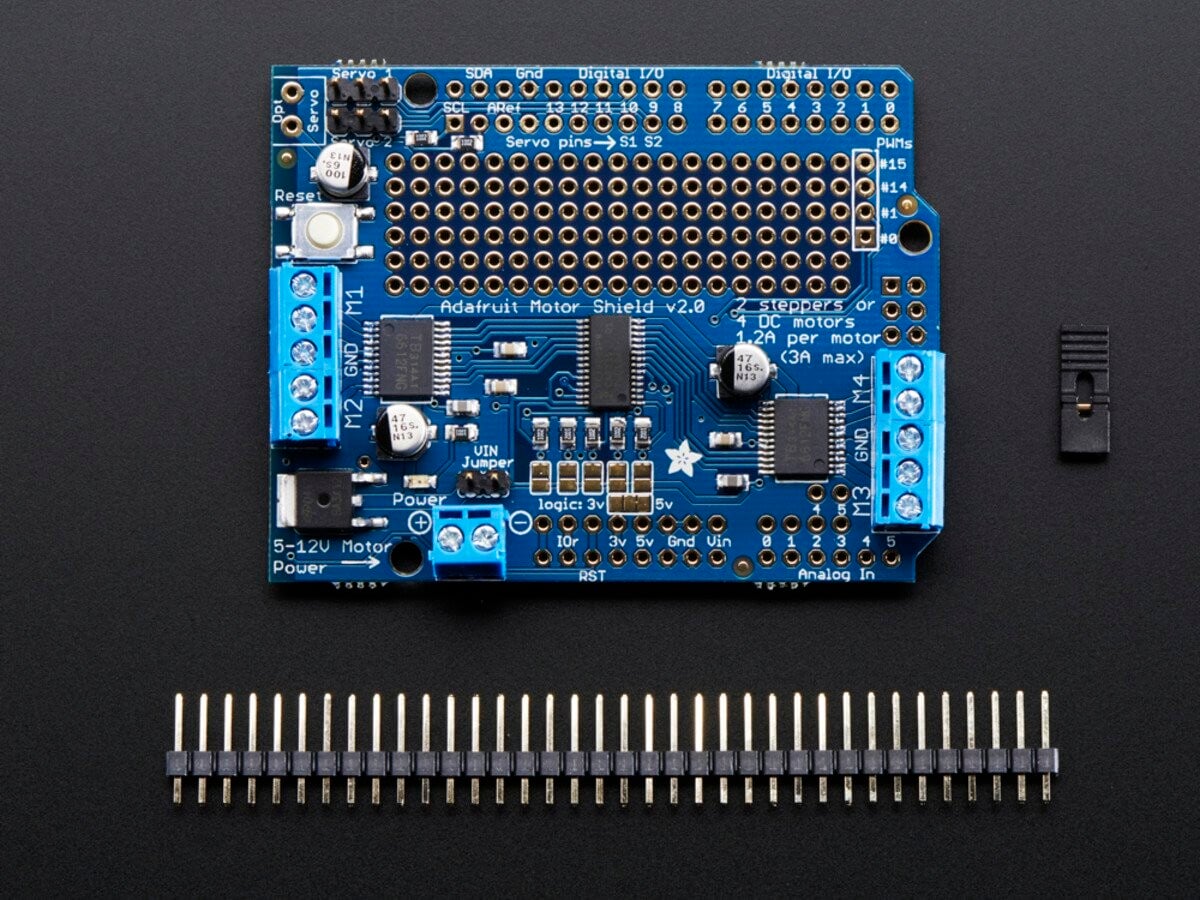 Adafruit Step Servomotor-skærm til Arduino TB6612 MOSFET-driver 1438