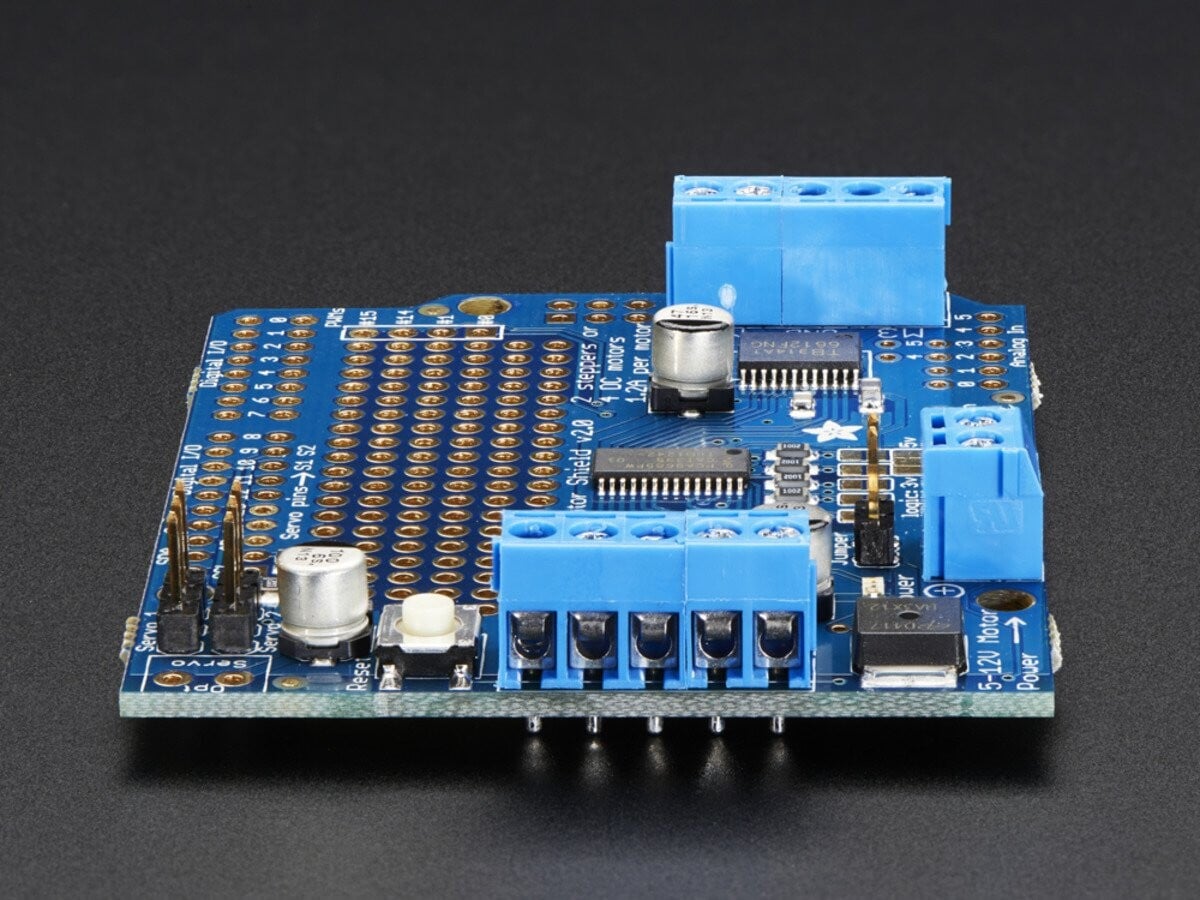 Adafruit Step Servomotor-skærm til Arduino TB6612 MOSFET-driver 1438
