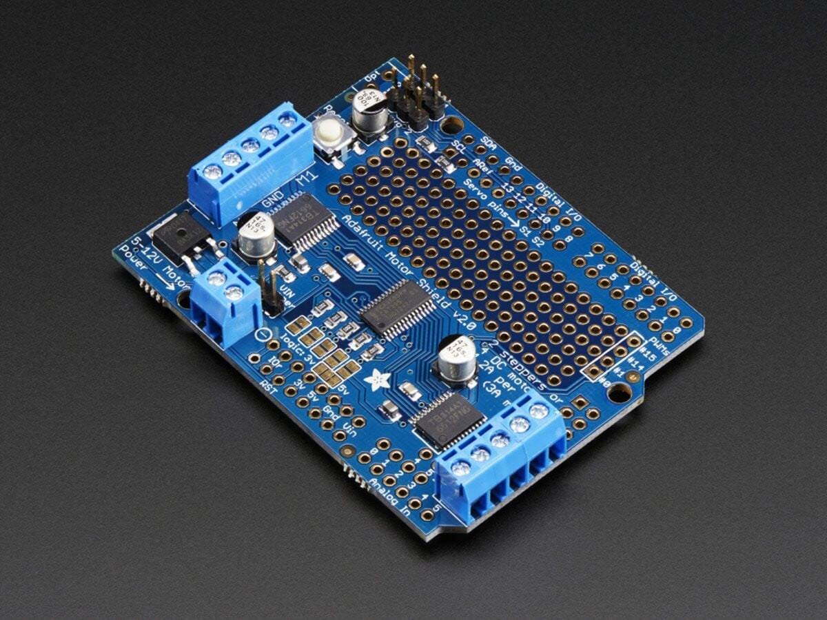 Adafruit Step Servomotor-skærm til Arduino TB6612 MOSFET-driver 1438