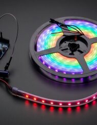 Adafruit NeoPixel Digital RGB LED-strimle 4m (Hele rulle) Sort 60LEDs/m 1461