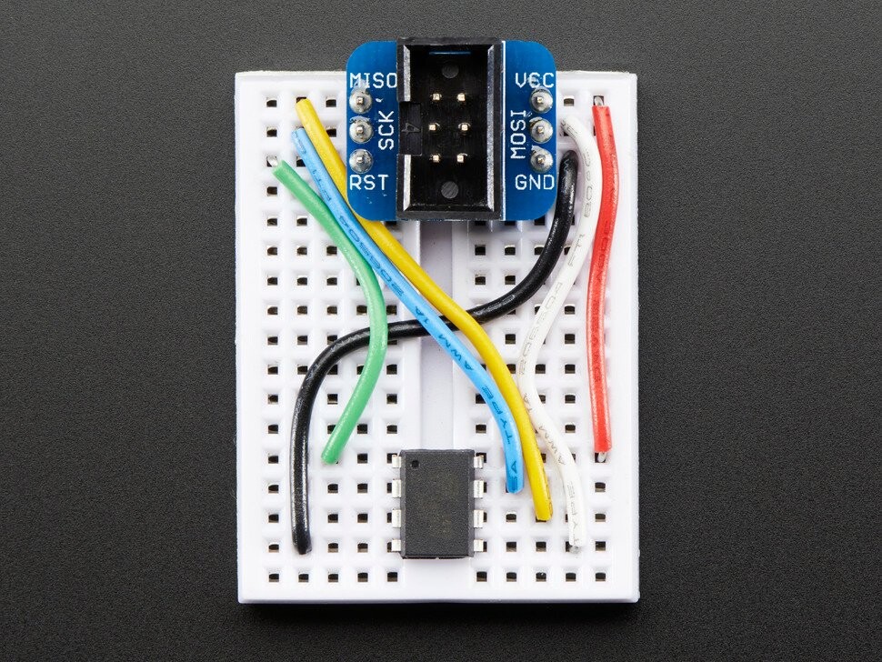 Adafruit 6-polig AVR ISP Breadboard Adapter Mini Kit 1465