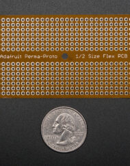 Adafruit Flex Perma-Proto halvstørrelse Breadboard Flex-PCB 1518