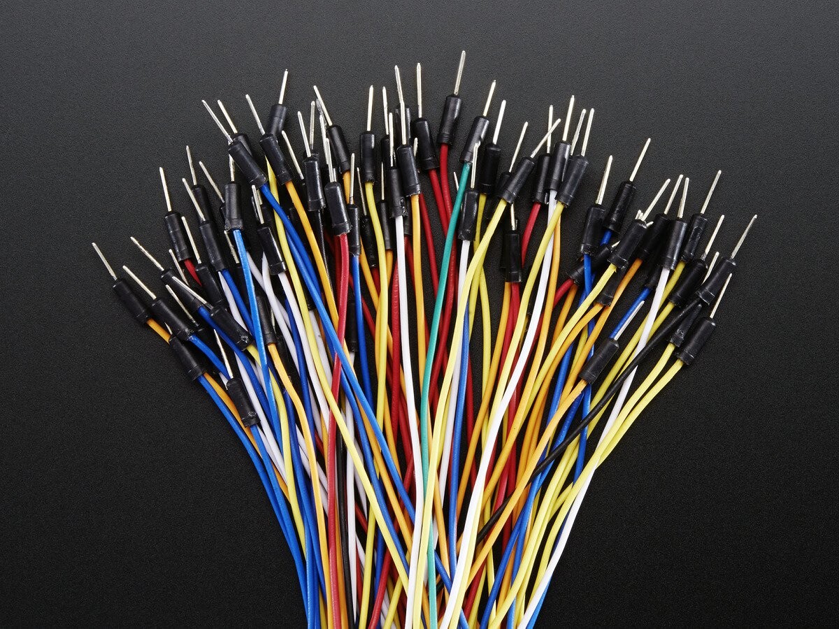 Adafruit Breadboarding Wire Bundle i 7 farver til Arduino Raspberry Pi 153
