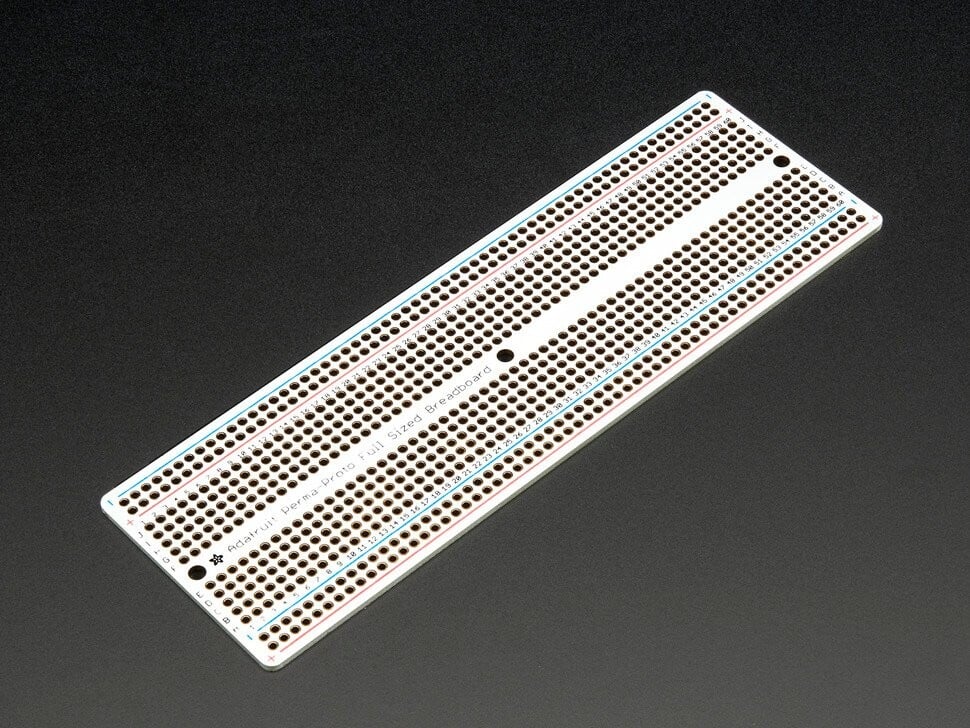 Adafruit Perma-Proto Fuld størrelse Breadboard PCB enkelt pakke 1606