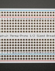 Adafruit Perma-Proto halvstørrelse Breadboard PCB - Single 1609