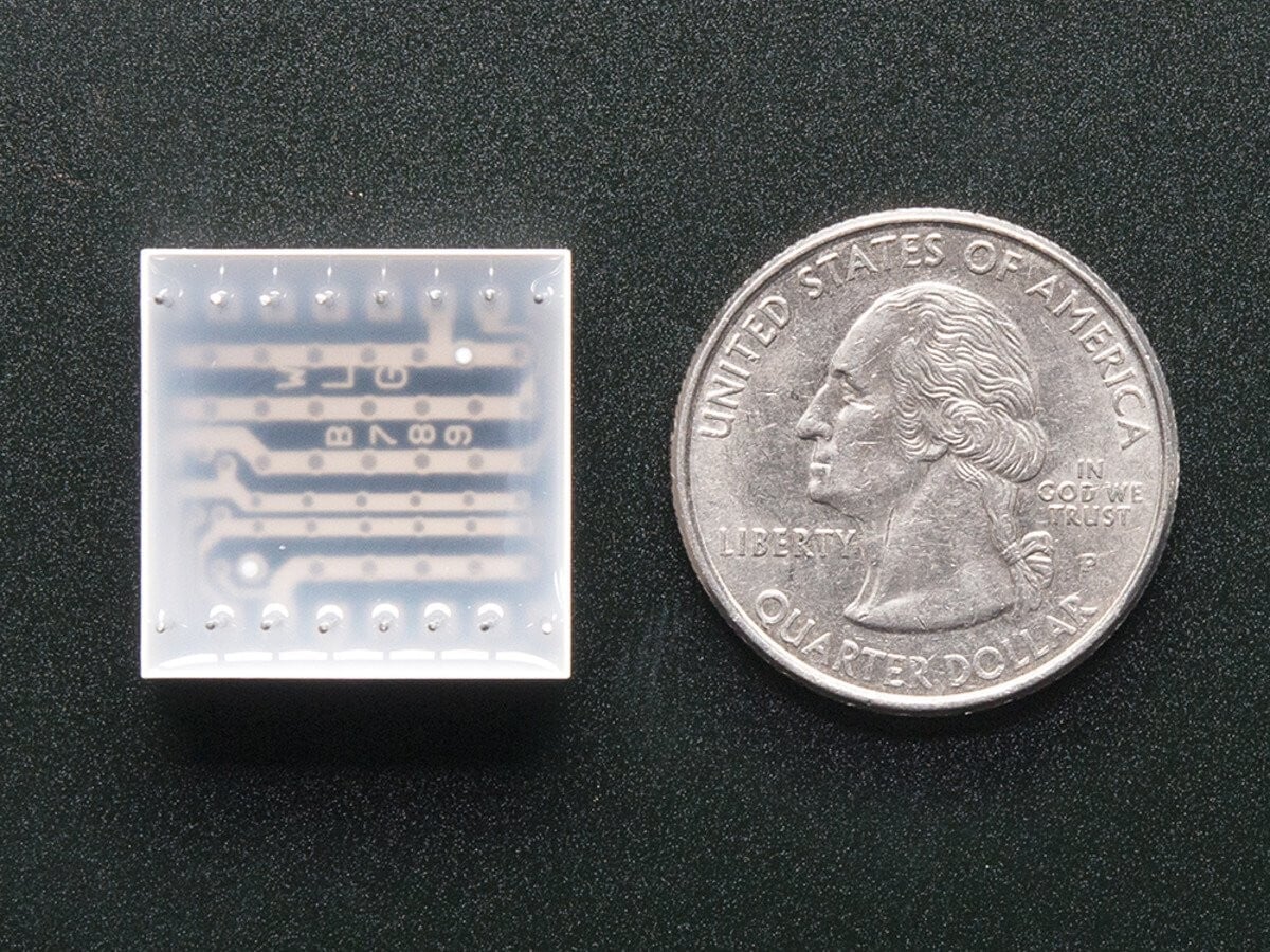 Adafruit Miniature 0,8 Zoll 8x8 LED Matrix Pure Green KWM-20882CPGB 1624