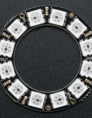 Adafruit NeoPixel Ring - 12 x 5050 RGB LED med integrerede drivere 1643