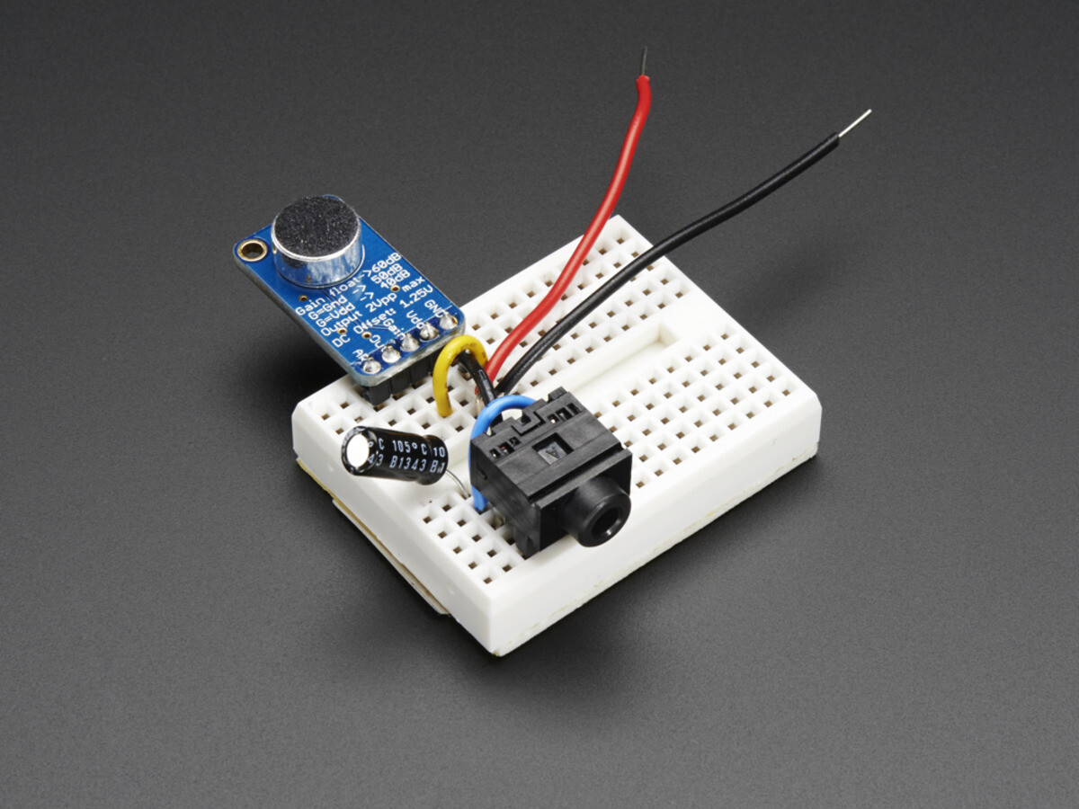 Adafruit Electret Mikrofon Forstærker MAX9814 med Automatisk Gainkontrol 1713