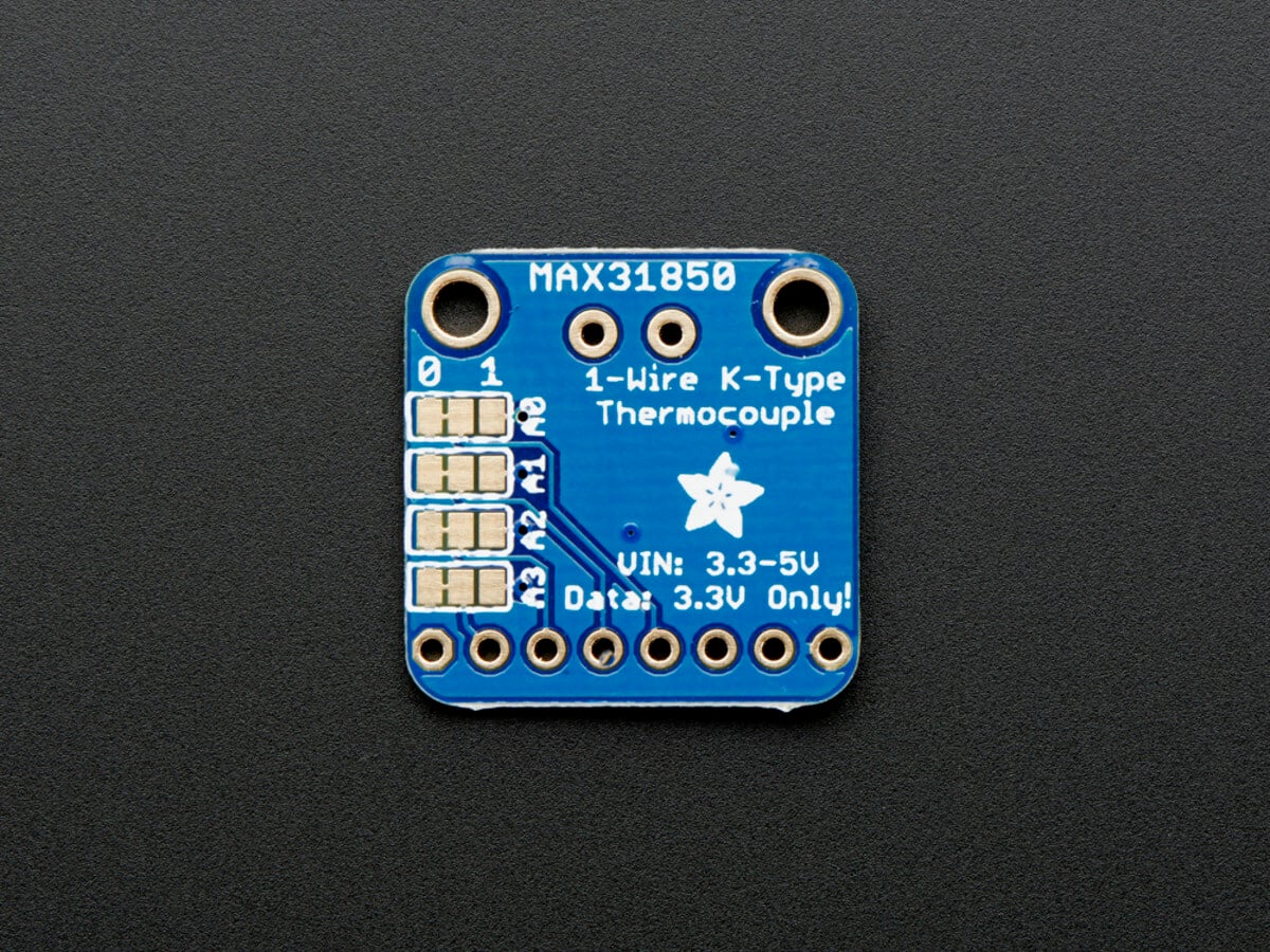 Adafruit Termokoppele Forstærker med 1-Wire Breakout Board - MAX31850K 1727