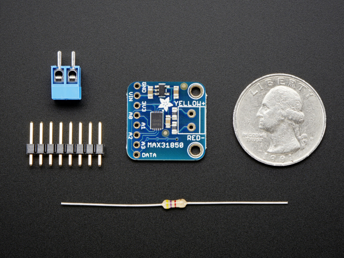 Adafruit Termokoppele Forstærker med 1-Wire Breakout Board - MAX31850K 1727