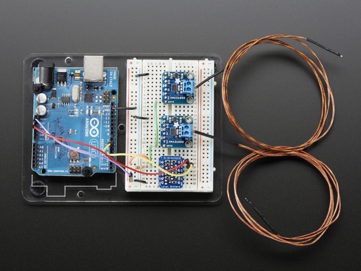 Adafruit Termokoppele Forstærker med 1-Wire Breakout Board - MAX31850K 1727