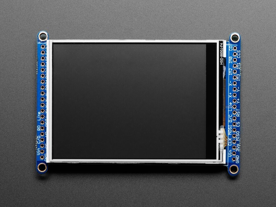 Adafruit 3,2 Zoll Touchscreen TFT LCD Breakout-kort med MicroSD-stik 1743