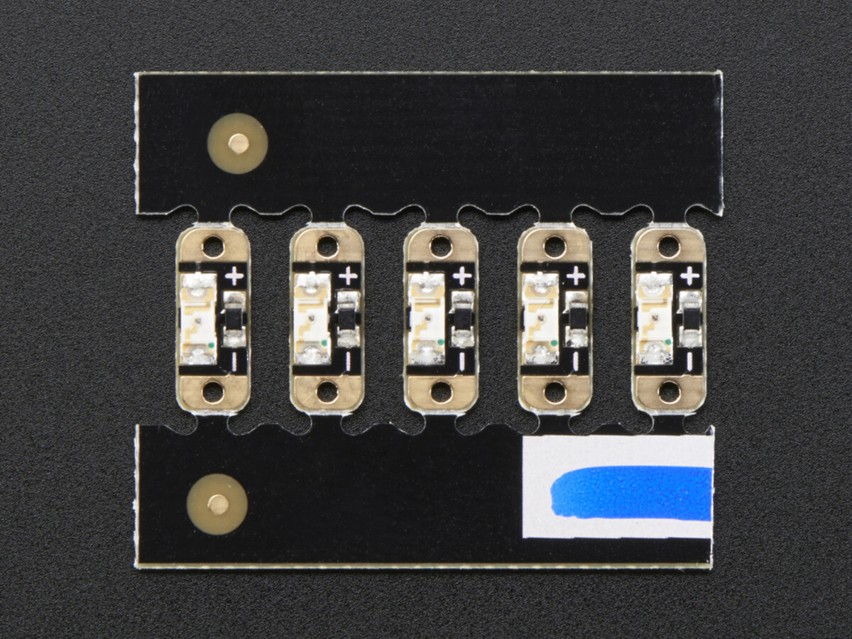 Adafruit LED Sequins Royal Blue Pack of 5 1757