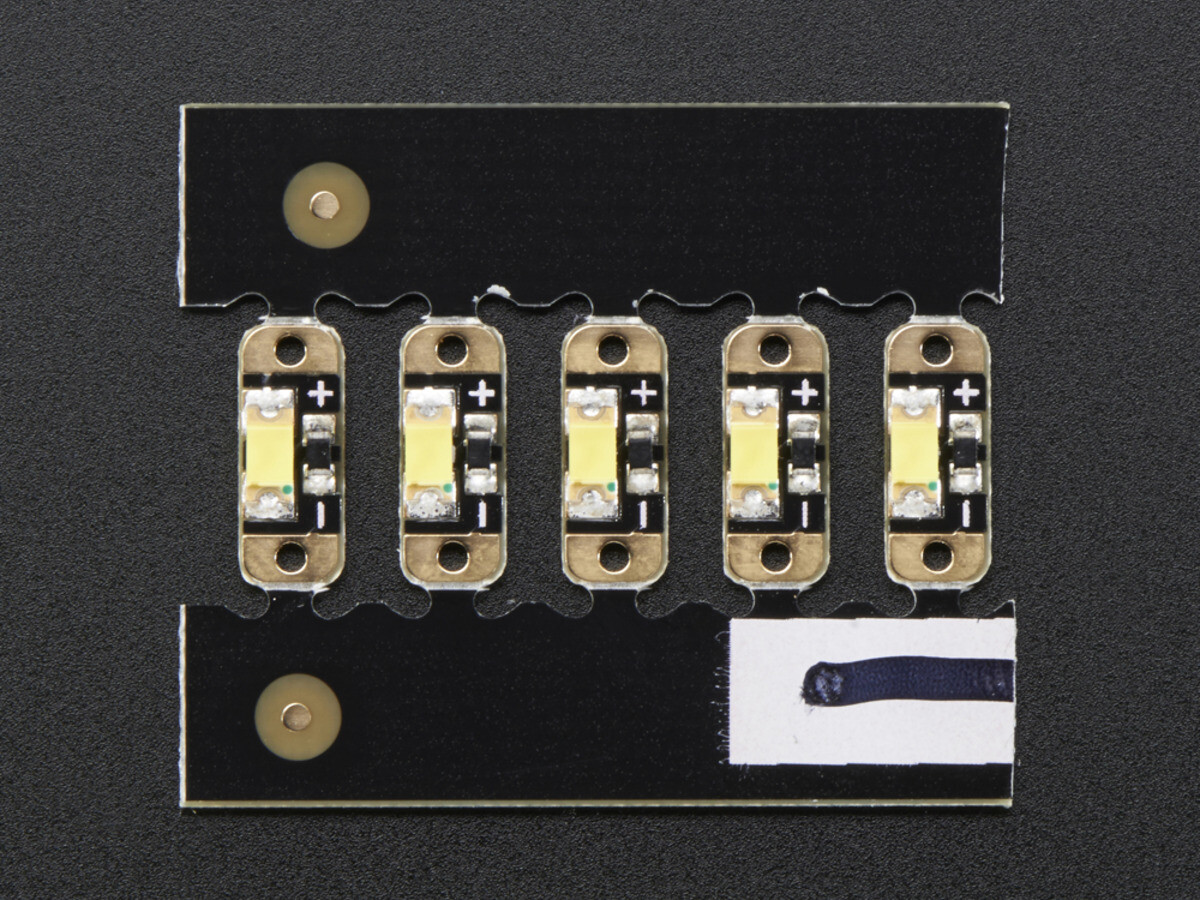 Adafruit LED Sequins Warme Hvide Pakke med 5 1758