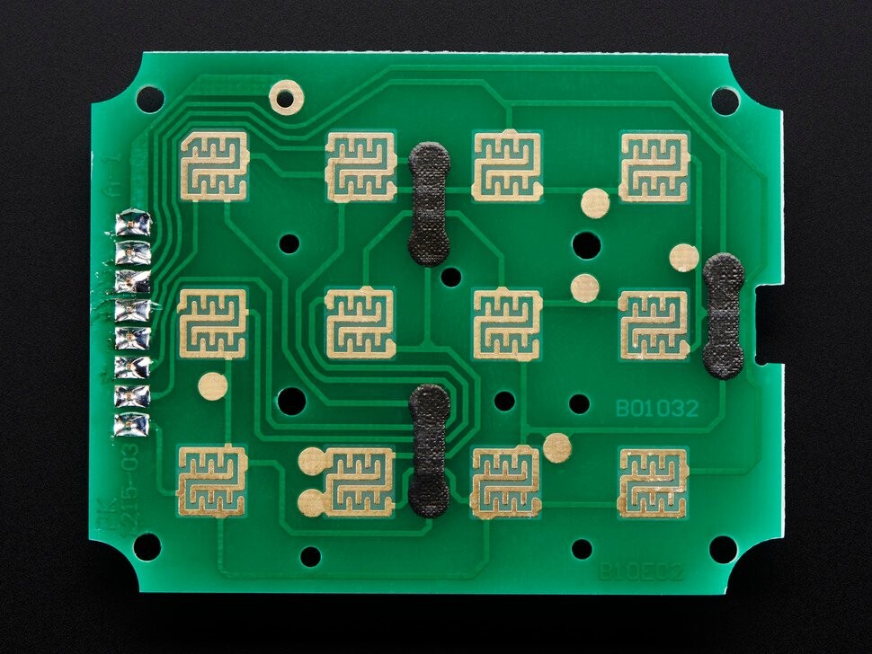 Adafruit 3x4 Telefon-stil Matrixtastatur med 12 knapper 1824