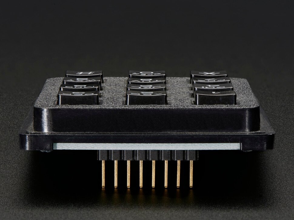 Adafruit 3x4 Telefon-stil Matrixtastatur med 12 knapper 1824
