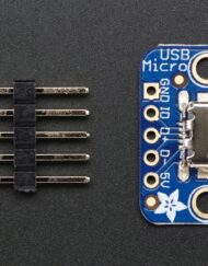 Adafruit USB Micro-B Breakout Board, Tilføjelse af USB 5V strøm til projekter 1833