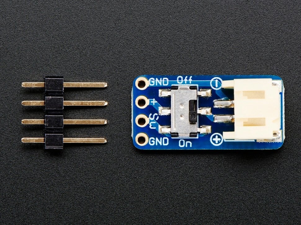 Adafruit Switched JST-PH 2-Pin SMT Højre Vinkel Breakout Board 1863
