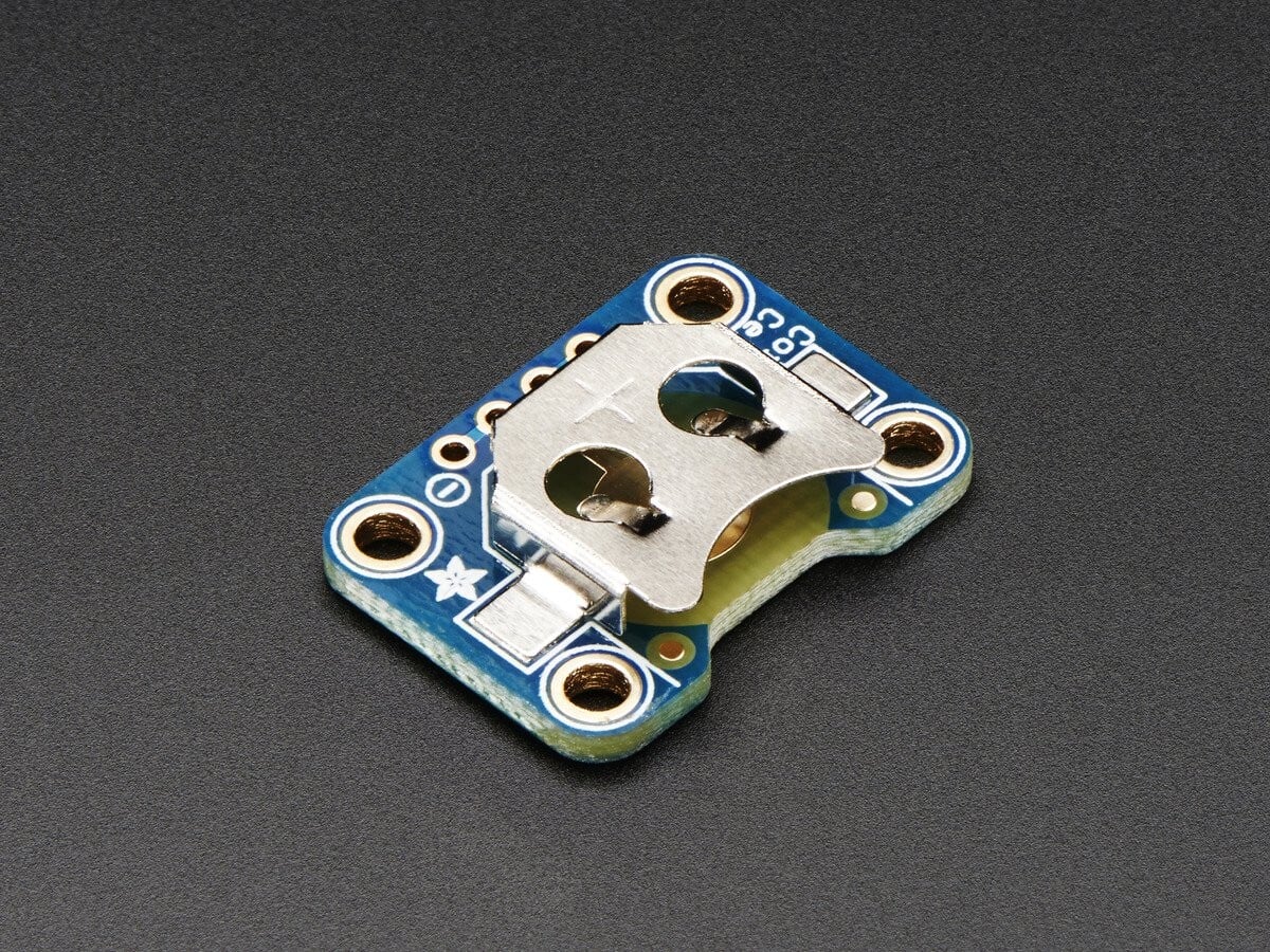Adafruit 12 mm Coin Cell Breakout Board CR1220 Knapcellebatteriholder 1868