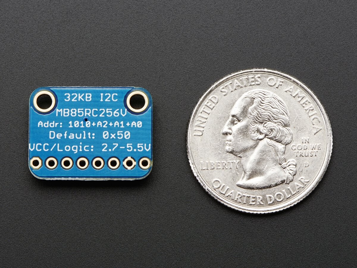 Adafruit I2C Non-Volatile FRAM Breakout - 256Kbit 32KByte 1895