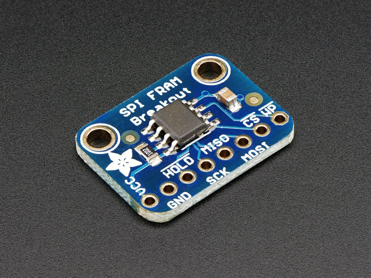 Adafruit SPI Nicht-flüchtige FRAM Breakout - 64Kbit 8KByte Speicherplads 1897