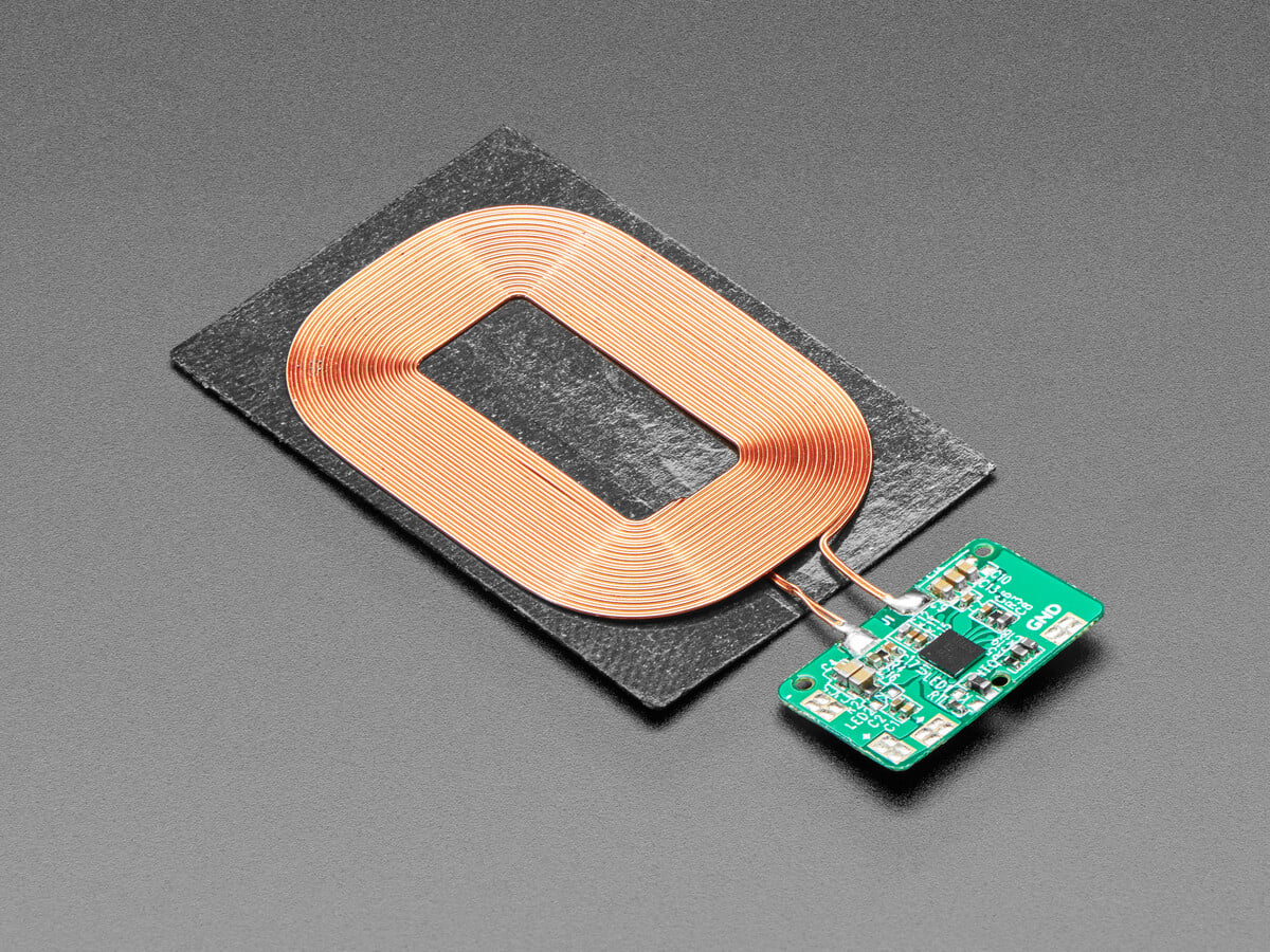 Adafruit Universal Qi trådløs modtager, BQ51013B, 5V 500mA 1901