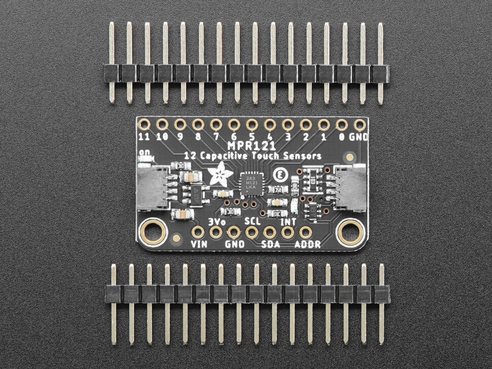 Adafruit 12-tasters kapacitiv berøringssensor Breakout - MPR121 - STEMMA QT 1982