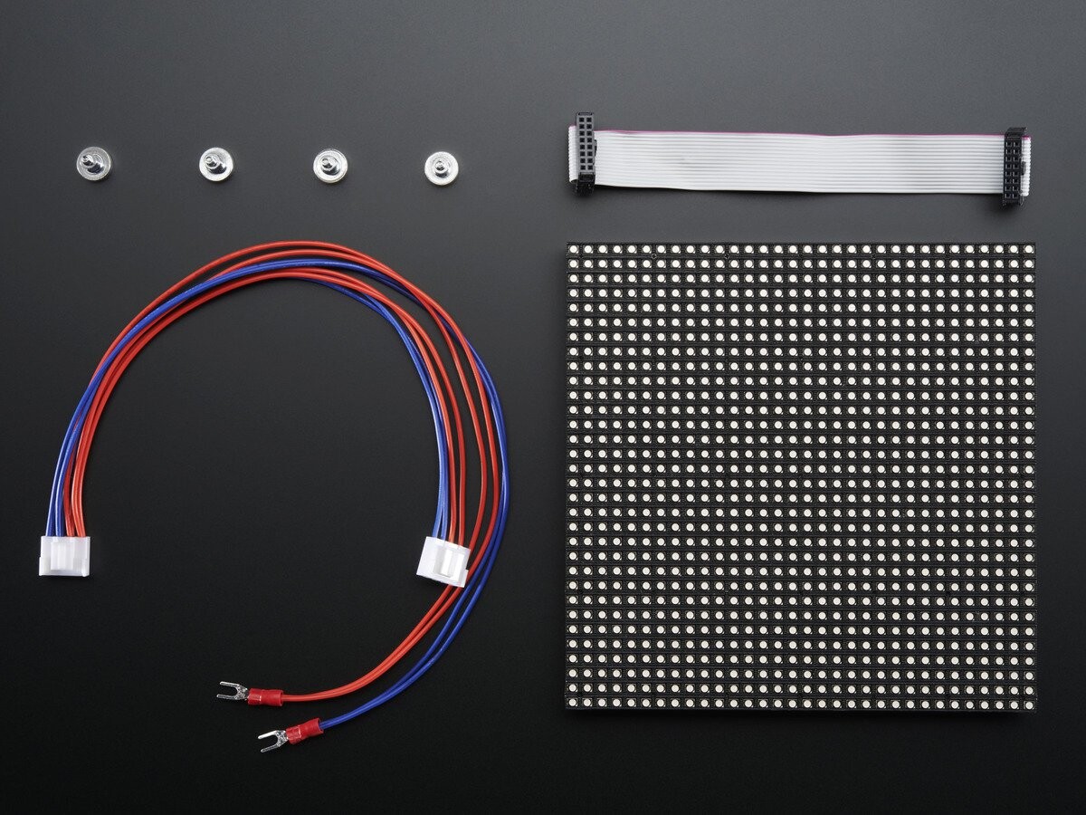 Adafruit 32x32 RGB LED Matrix Panel 5mm Pitch 2026