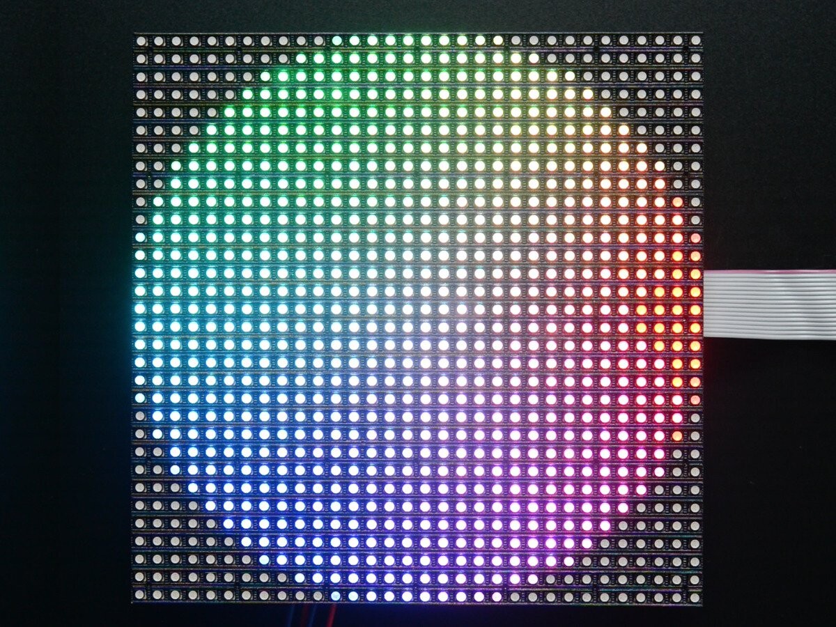 Adafruit 32x32 RGB LED Matrix Panel 5mm Pitch 2026