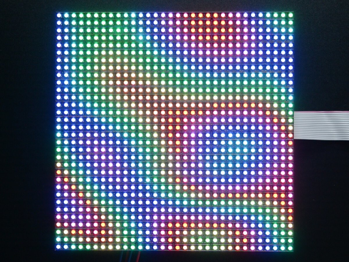Adafruit 32x32 RGB LED Matrix Panel 5mm Pitch 2026