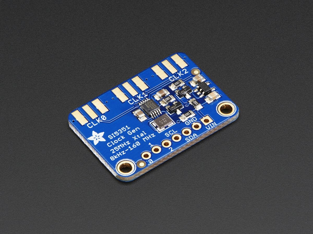 Adafruit Si5351A Clock Generator Breakout Board - 8KHz til 160MHz 2045