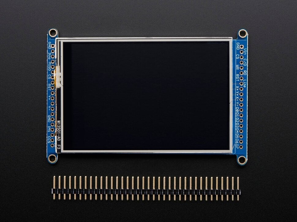 Adafruit 3,5 Zoll TFT 320x480 Touchscreen Breakout-kort med MicroSD-stik 2050