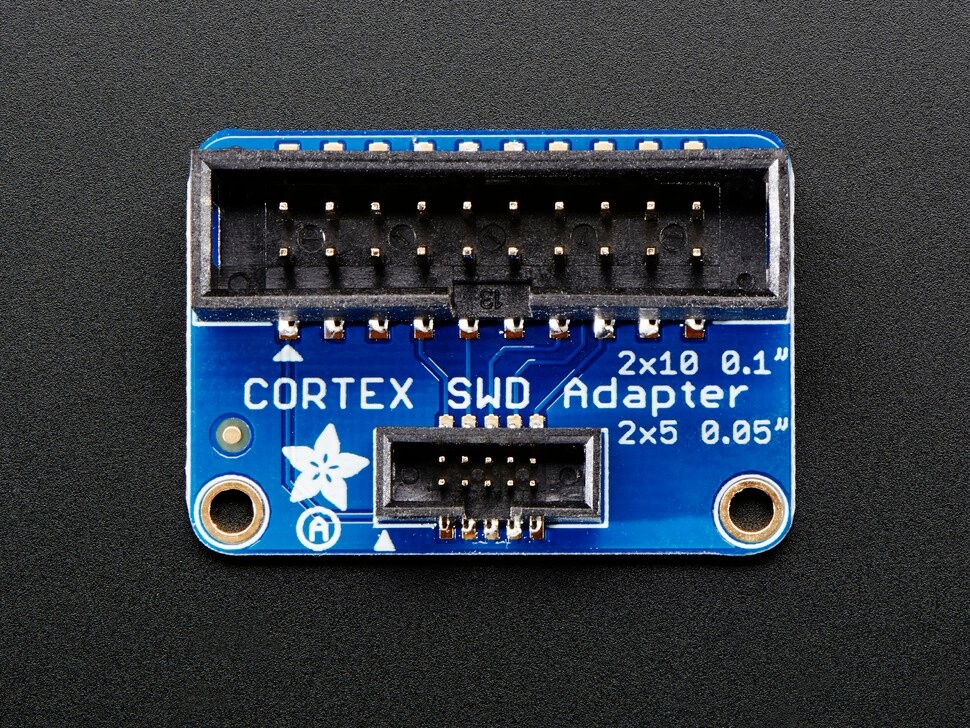Adafruit JTAG (2x10 2,54 mm) til SWD (2x5 1,27 mm) Kabeladapter - 2094
