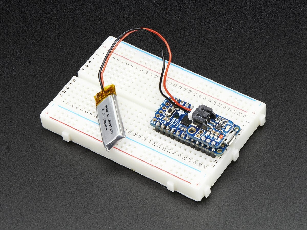 Adafruit Pro Trinket LiIon LiPoly Backpack Add-On 3.3V Printplade 2124