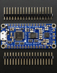 Adafruit Audio FX Sound Board + 2x2W Forstærker - WAV/OGG Trigger - 2MB 2210