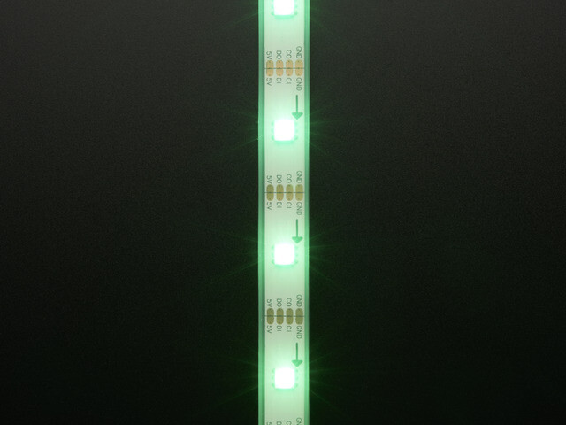Adafruit DotStar Digital LED-stripe 5m Hvid 30LEDs/m 2238