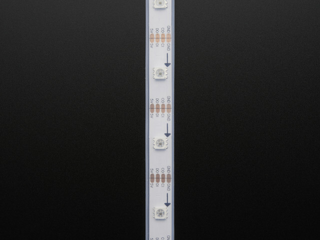 Adafruit DotStar Digital LED-stripe 5m Hvid 30LEDs/m 2238