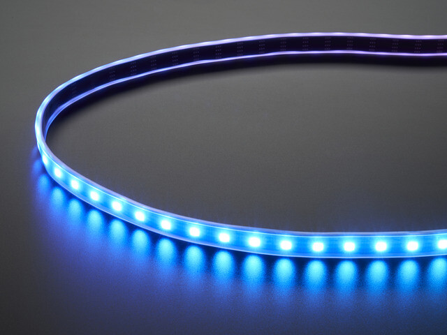Adafruit DotStar Digital LED-stripe 4m Sort 60LEDs/m 2239