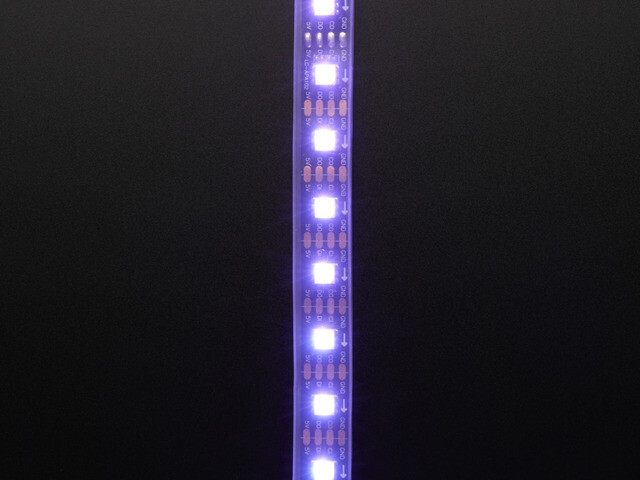 Adafruit DotStar Digital LED-stripe 4m Sort 60LEDs/m 2239