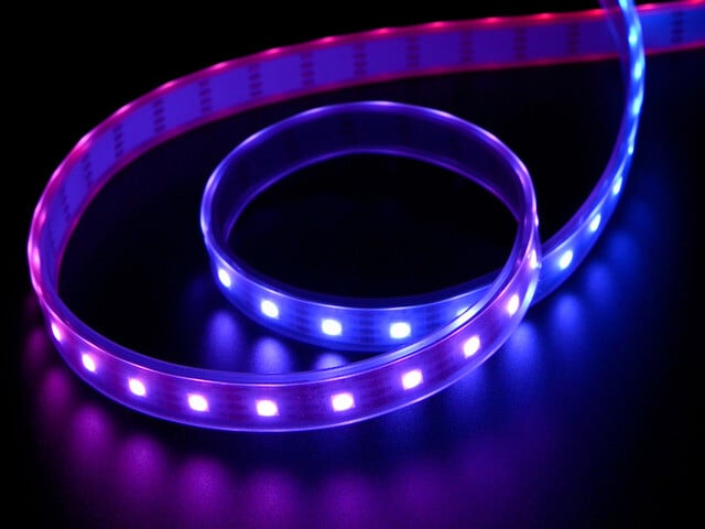 Adafruit DotStar Digital LED-stripe 4m Hvid 60LEDs/m 2240