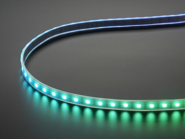 Adafruit DotStar Digital LED-stripe 4m Hvid 60LEDs/m 2240