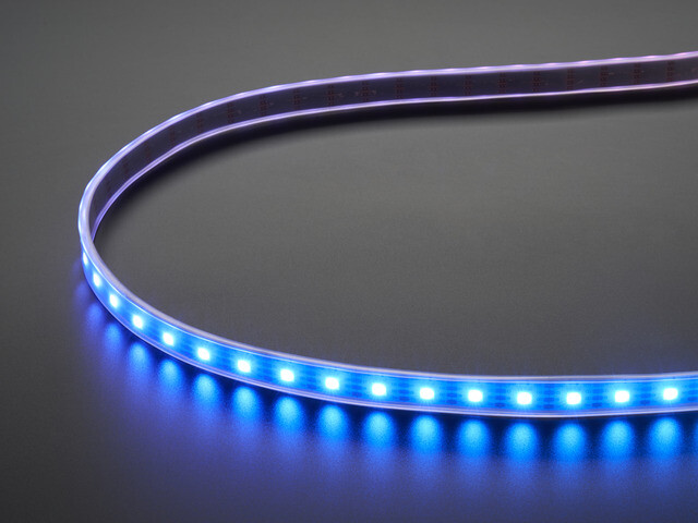 Adafruit DotStar Digital LED-stripe 4m Hvid 60LEDs/m 2240