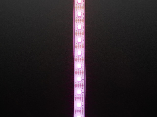 Adafruit DotStar Digital LED-stripe 4m Hvid 60LEDs/m 2240