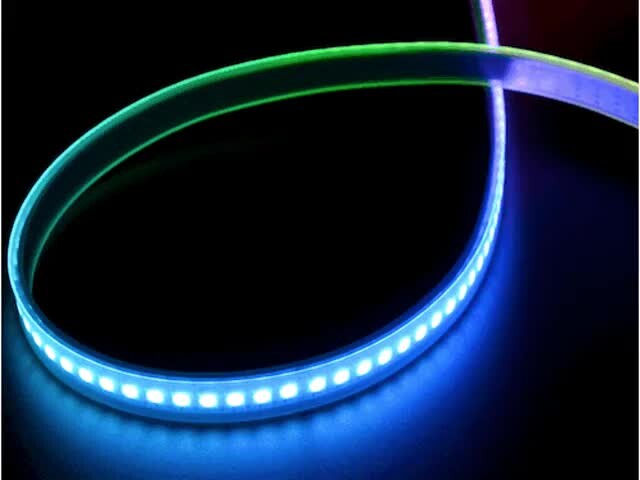 Adafruit DotStar Digital LED Strip Hvid 144LED/m En meter HVID 2242