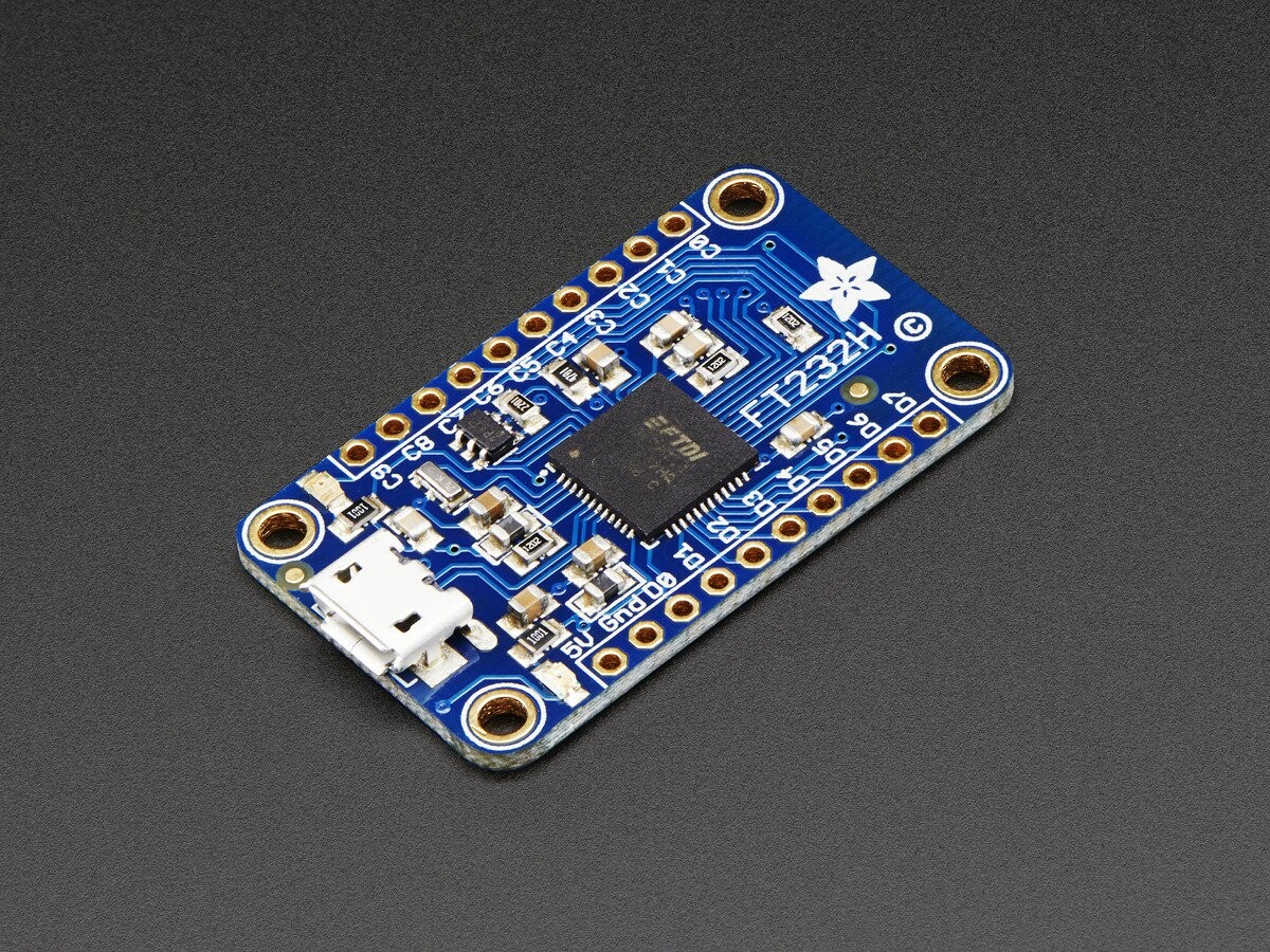 Adafruit FT232H Breakout – Allround USB til GPIO+SPI+I2C 2264
