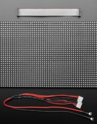 Adafruit 64x32 RGB LED-matrix 6mm pitch til Raspberry Pi, Arduino, Beagle Bone 2276